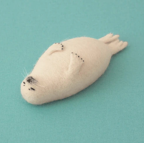 Needle Felting Kit | Seal | Hamanaka (Japan)