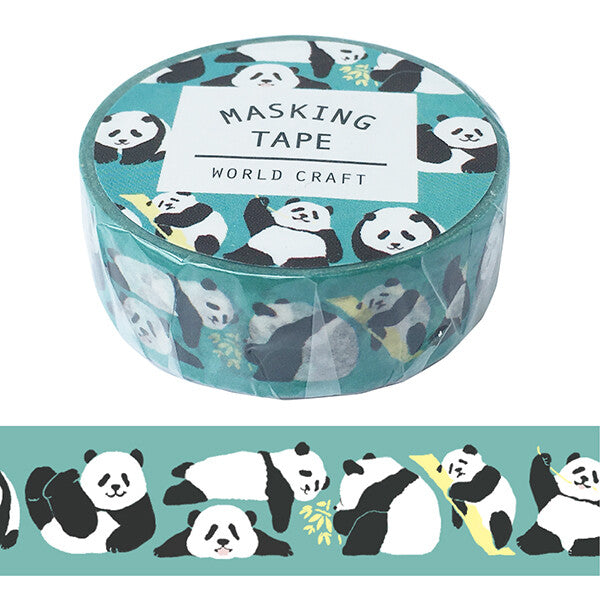 Washi Tape – Panda | World Craft (Japan)