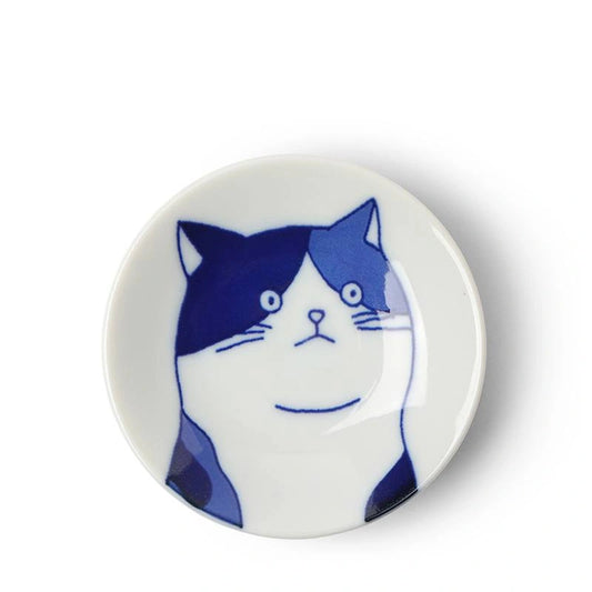 Cat Face Sauce Dish | Mike | (Japan)