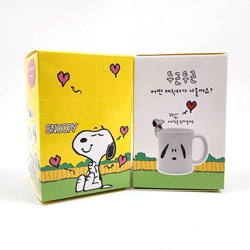 Peanuts Snoopy Cup Figure Blind Box | Pink Mango (KR)