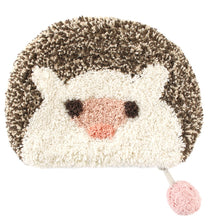 Load image into Gallery viewer, Fluffy Hedgehog Zippered Pouch | Tomo (Japan)
