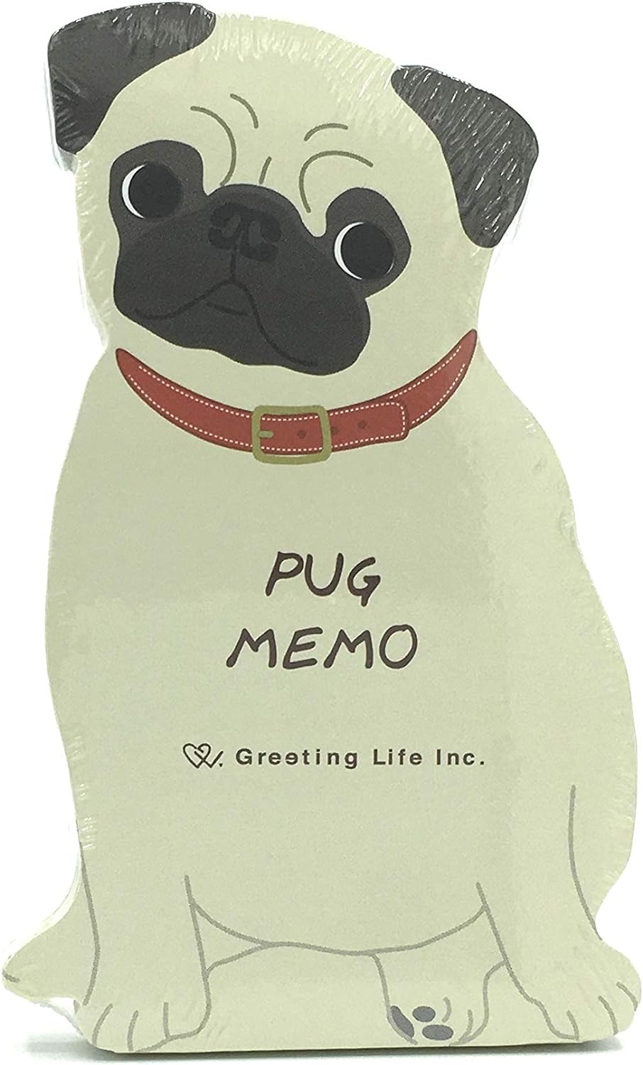 Pug Memo Pad | Greeting Life (Japan)