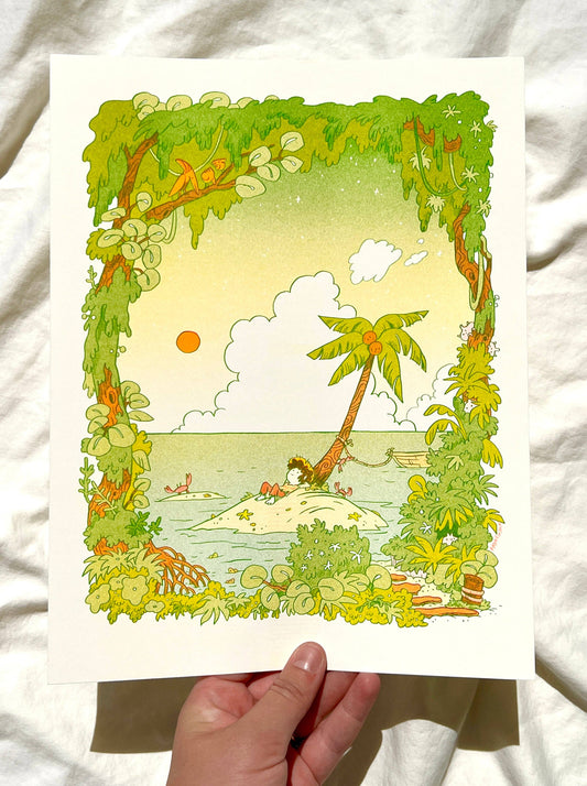 Island Dreams Riso Print | Natalie Andrewson (CA)