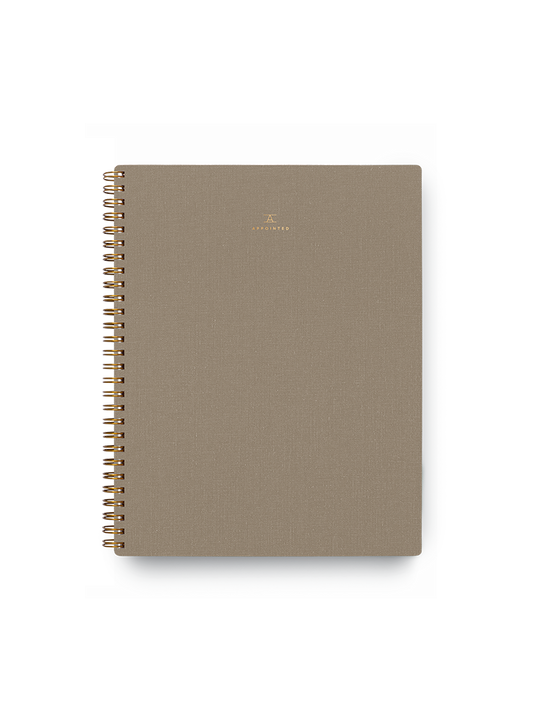 The Notebook (Blank) |Limited Edition Taupe | Appointed (DC)