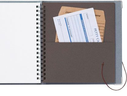 Tochigi Leather Closure String Tie Notebook | Navy | Kleid (Japan)