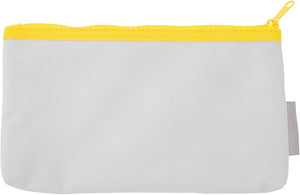 Tamagotchi Mesh Pen Case | Yellow | Gusseted Zipper Pouch