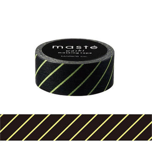 Black Stripe Washi Tape | Masté (Japan)