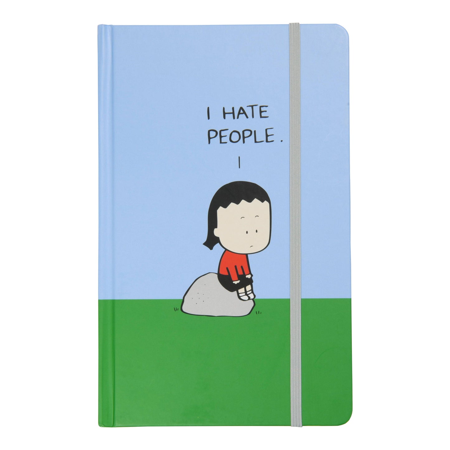 I Hate People | Lined Blank Journal | Angry Little Girls (CA)