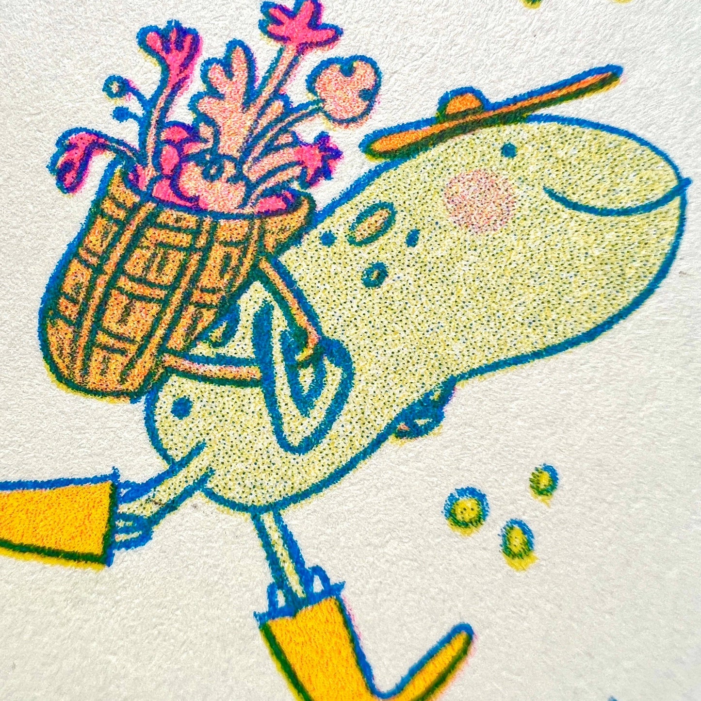 Wild Soul Risograph Birthday Card | Natalie Andrewson (CA)