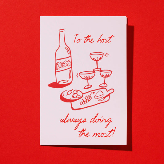 Host Doing The Most Card | Mel Andrel (ME)