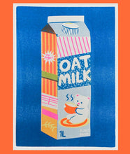 Load image into Gallery viewer, Oat Milk Risograph Print | Naomi Wilkinson (UK)

