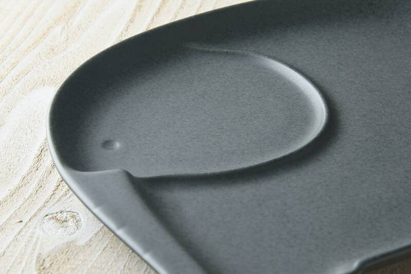 Elephant Divided Plate | Mino Ware (Japan)