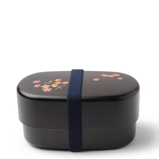 Sakura Blossom Woodgrain Bento Set(Japan)