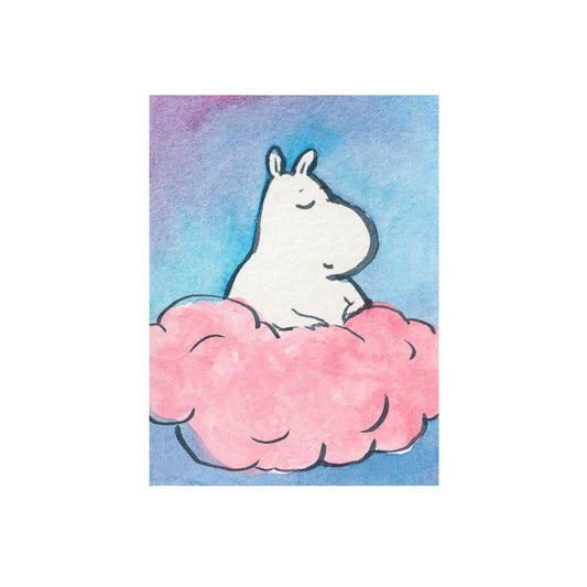 Moomin on a Cloud Mini Print | Rebekah Evans (NC)