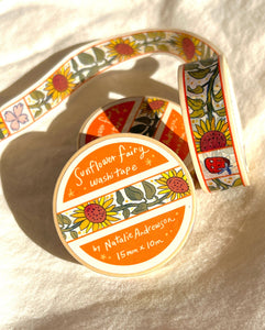 Sunflower Fairy Washi Tape | Natalie Andrewson (CA)