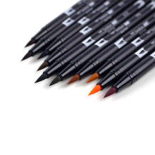 Load image into Gallery viewer, Dual Brush Pen Art Markers: Cottage  | 10-Pack | Tombow (Japan)
