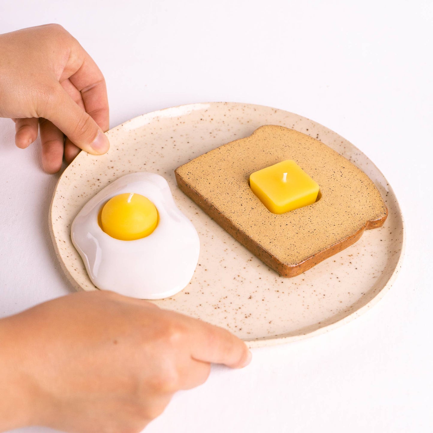 Ceramic Toast Candle Holder | Collin Garrity (MO)
