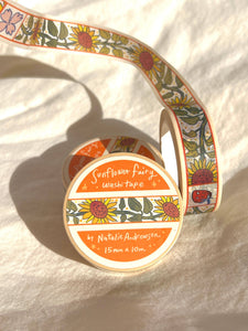 Sunflower Fairy Washi Tape | Natalie Andrewson (CA)