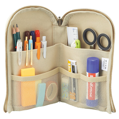 Canvas Utility Pen Case  | Hinemo (Japan)