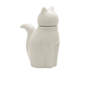 Cat Soy Sauce Pot | Ceramic Dispenser (Japan)