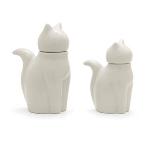 Cat Soy Sauce Pot | Ceramic Dispenser (Japan)