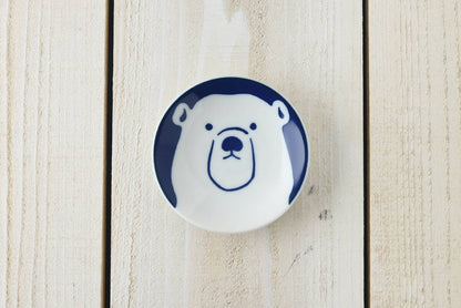 Polar Bear Dish | Mino Ware (Japan)