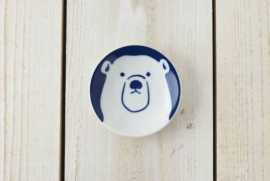 Polar Bear Dish | Mino Ware (Japan)