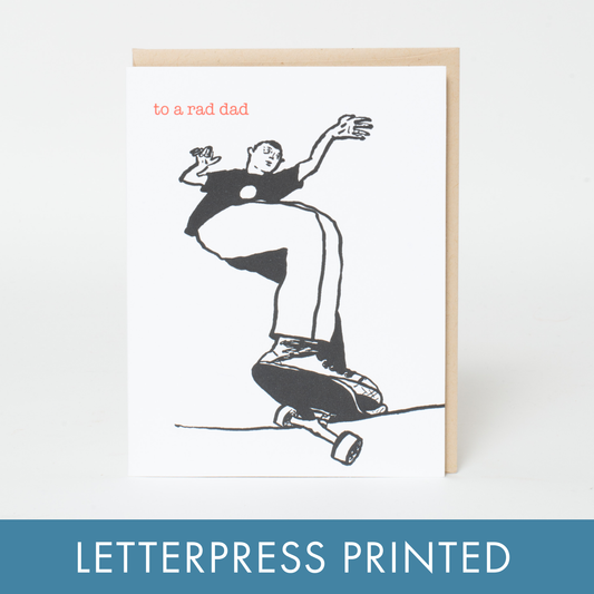 Skater Dad Father’s Day Card | Russ Pope (NH)