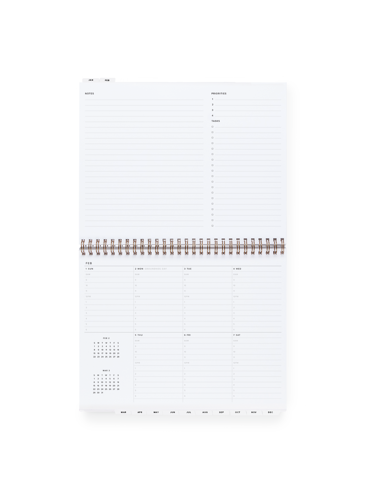 2026 Weekly Task Planner | Appointed (DC)