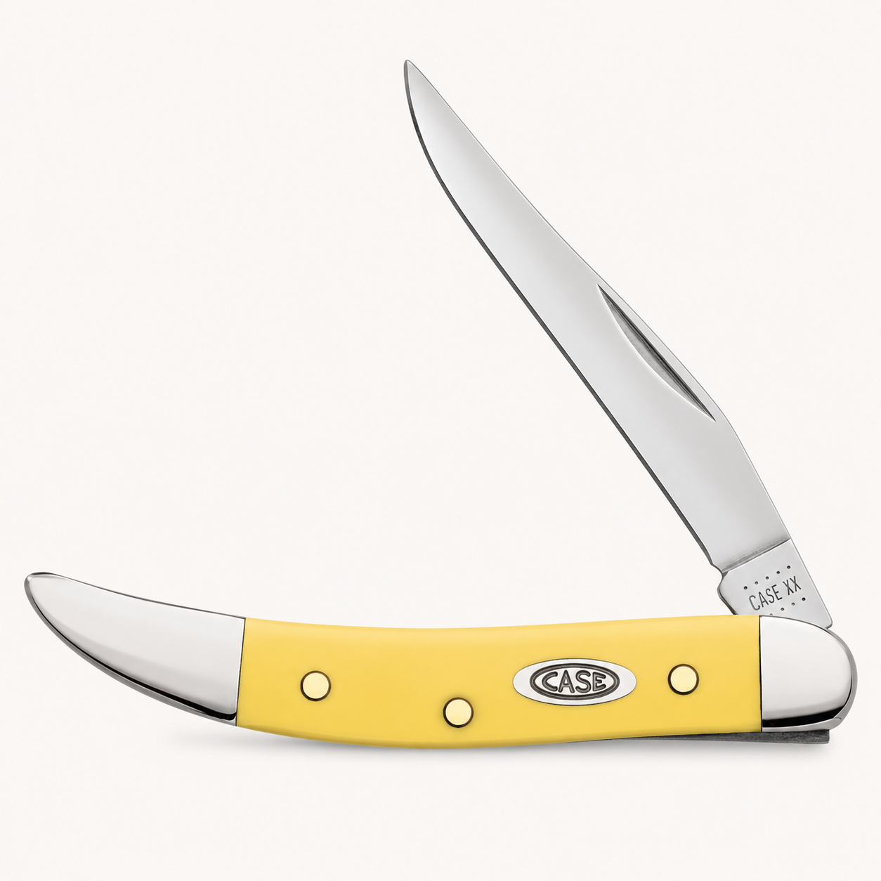 Yellow Synthetic Small Texas Toothpick | Case Cutlery (PA)