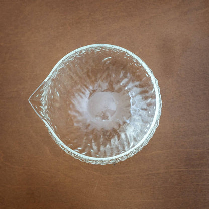 Glass Matcha Bowl with Pour Spout
