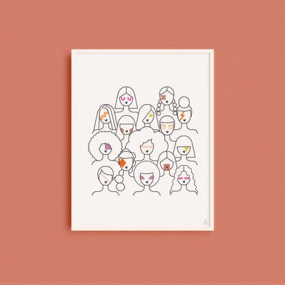 Rebel, Rebel Art Print | Rashida Coleman-Hale (CA)