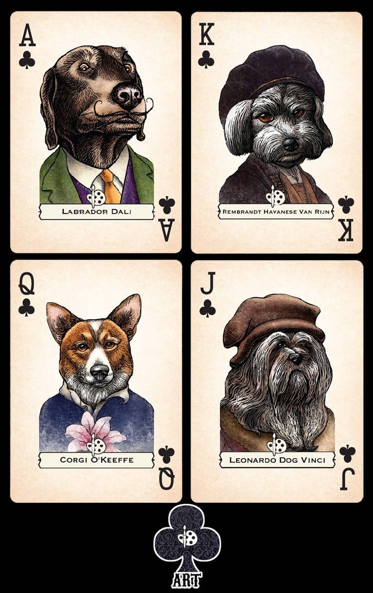Dogs: A Fetching Deck Playing Cards | Chet Phillips (TX)