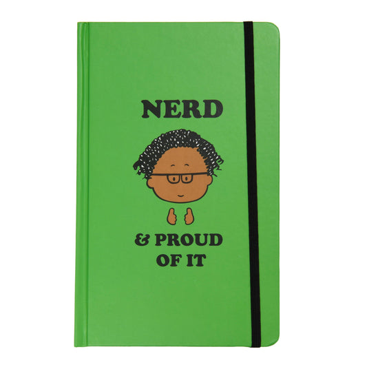 Nerd & Proud of it | Lined Blank Journal | Angry Little Girls (CA)
