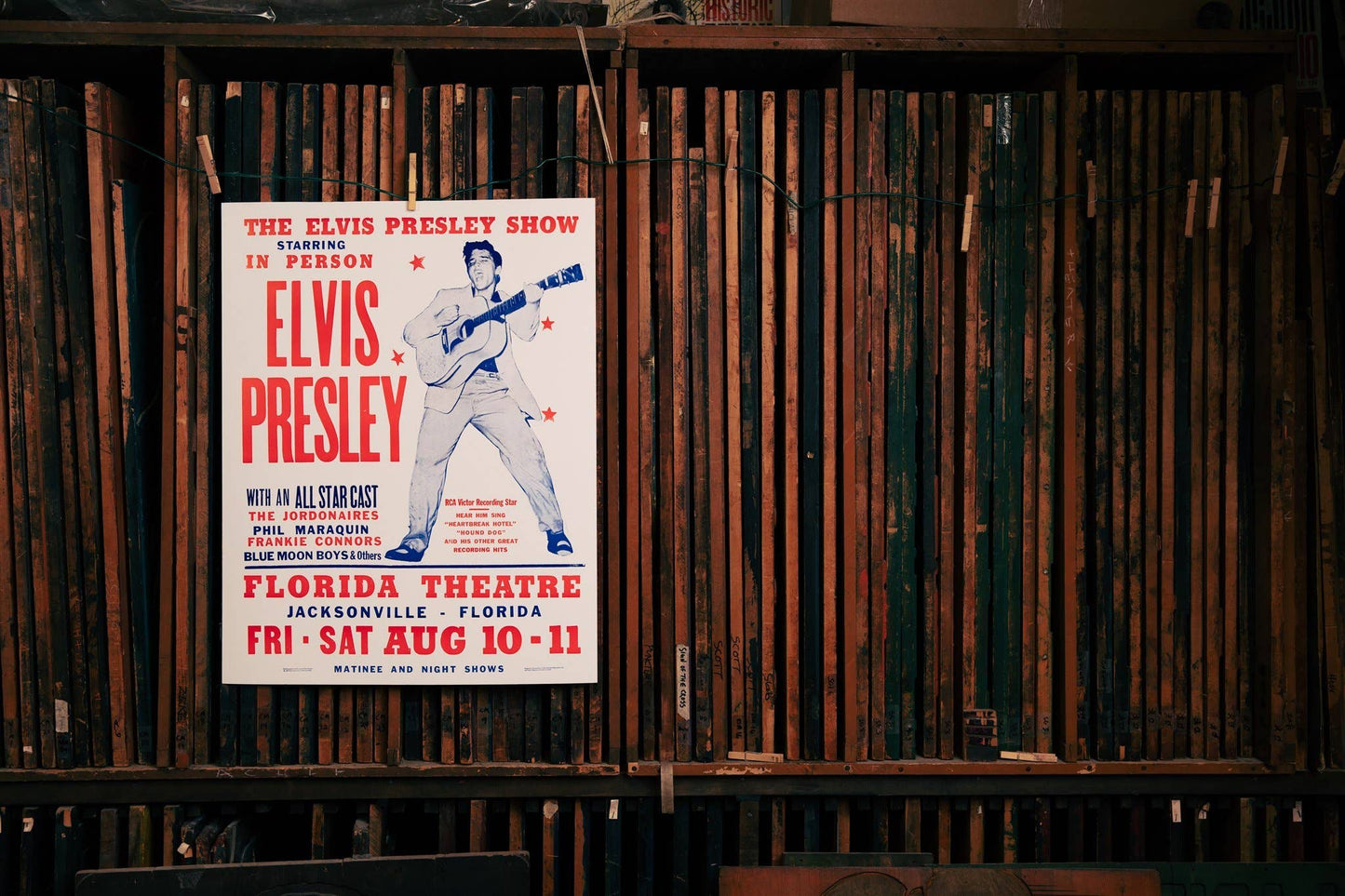 Elvis Presley Letterpress Print | Hatch Show Print (TN)