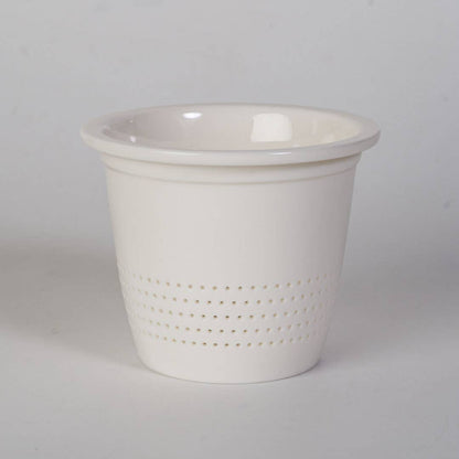 15oz  Porcelain Tea Mug with Lid and Infuser | Mint Green