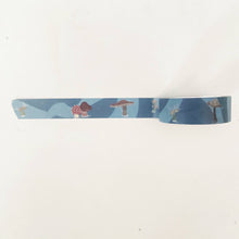 Load image into Gallery viewer, Shroomies in Blue Washi Tape | Milky &amp; Co. Studios (AZ)
