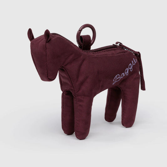 Horse Charm Bag | Mahogany | Baggu (CA)