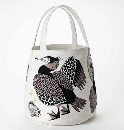 Cormorant Woven Tote Bag | Morita MiW (Japan)