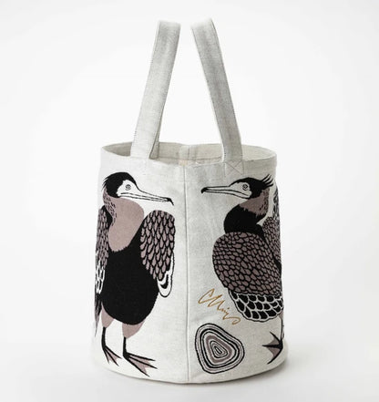 Cormorant Woven Tote Bag | Morita MiW (Japan)