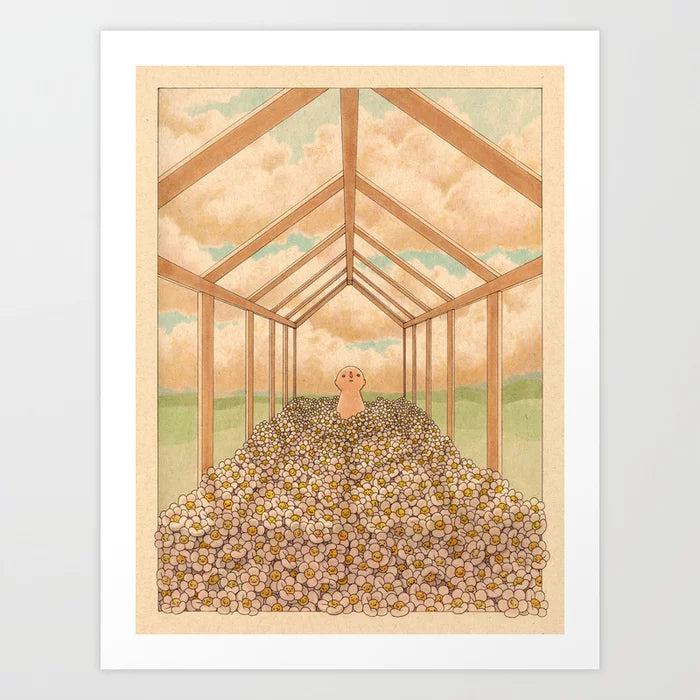 Greenhouse Art Print | Felicia Chiao (CA)