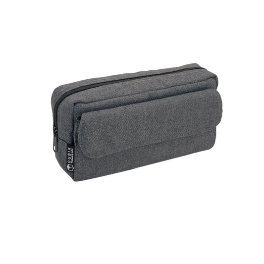Cubix Grey Denim Pen Case | M-Plan (Japan)