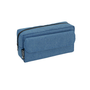 Cubix Blue Denim Pen Case | M-Plan (Japan)