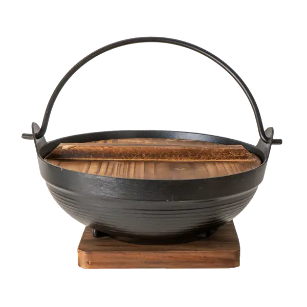 Nabe Pot with Wooden Trivet (Japan)
