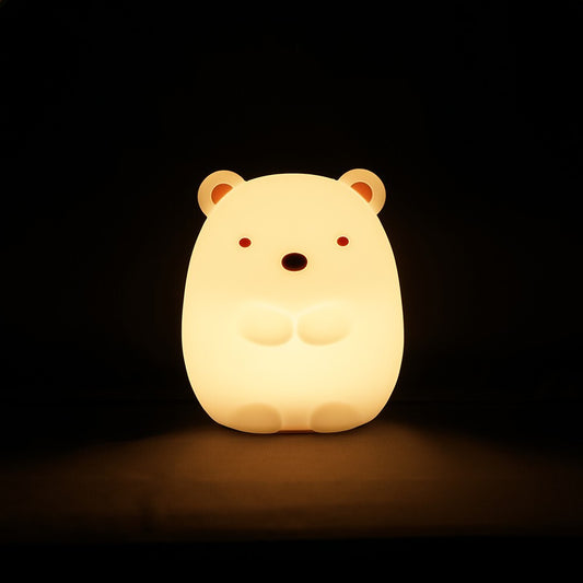 Sumikkogurashi Shirokuma Table Light | Soft Silicone Night Light | Hashy (Japan)