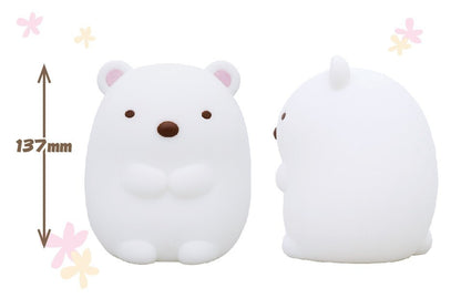 Sumikkogurashi Shirokuma Table Light | Soft Silicone Night Light | Hashy (Japan)