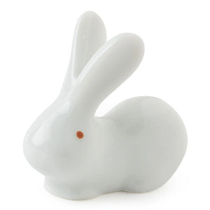 Ceramic White Rabbit Chopstick Rest (Japan)