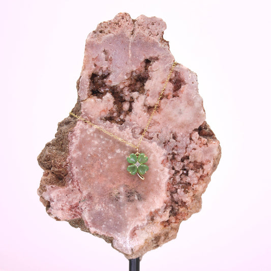 Lucky Four Leaf Clover Necklace | Mineral and Matter (UT)