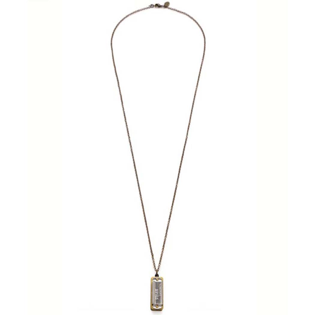 Mini Harmonica Sola Necklace | Silver | Amano Studio (CA)