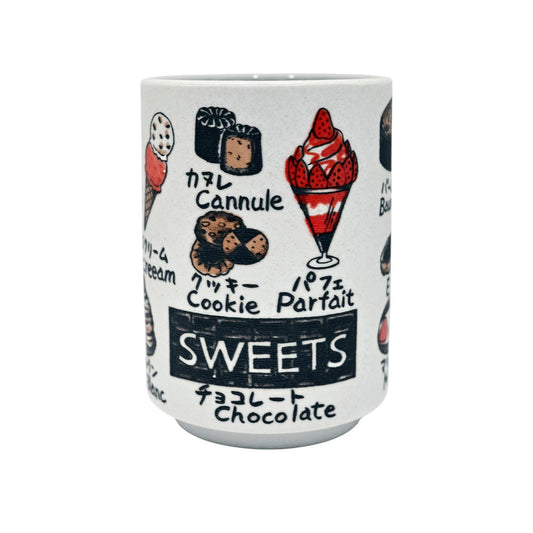Japanese Desserts Yunomi Style Tea Cup (Japan)